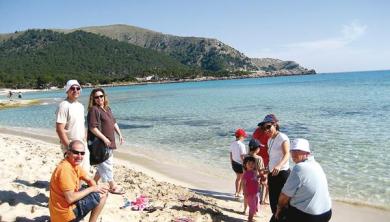 Días de Sol en Cala Agulla