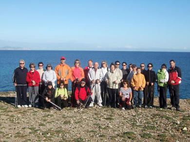 Nordic Walking en la Colonia de Sant Pere